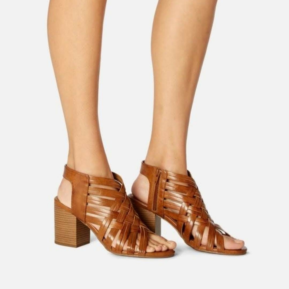 JustFab Caged Sandals